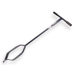 De Wit Grondboor 20 Cm. Met Gedraaide Punt, Verlengbaar.