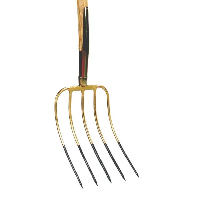 Mestvork 5 Tands Met Steel 130cm Stift, Talen Tools 1 Mestvork 5 Tands Met Steel 130cm Stift, Talen Tools