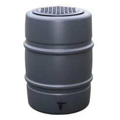 Harcostar Regenton 168 Liter Antraciet ø 58 X H.79 Cm