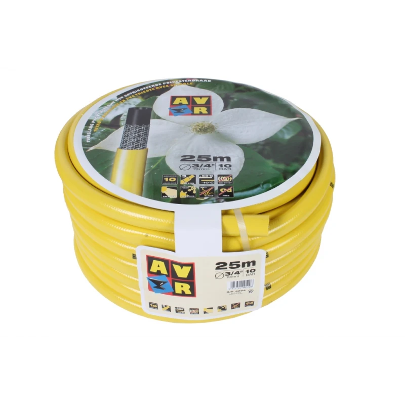 AVR Tuinslang 3/4" 19mm Rol 25M 1 AVR Tuinslang 3/4" 19mm Rol 25M