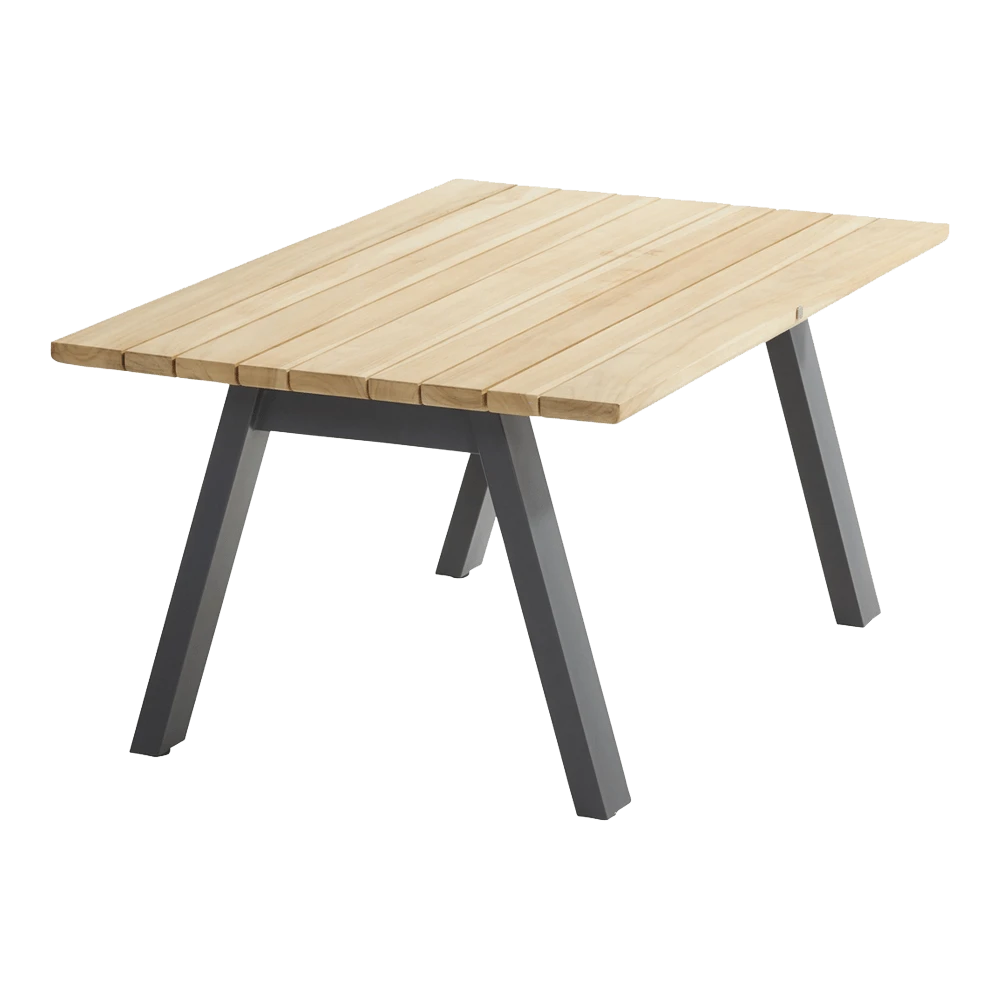 Ambassador Teak Loungetafel - 120 X 70 X 55 Cm - Natural Teak 2 Ambassador Teak Loungetafel - 120 X 70 X 55 Cm - Natural Teak - Afbeelding 2