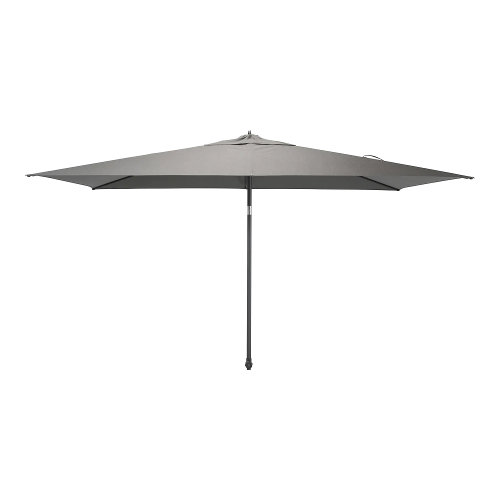 Azzurro Stokparasol 200 X 300 Cm - Charcoal 2 Azzurro Stokparasol 200 X 300 Cm - Charcoal - Afbeelding 2