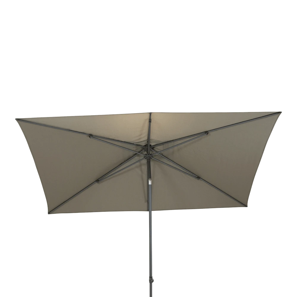 Azzurro Stokparasol 200 X 300 Cm - Taupe 2 Azzurro Stokparasol 200 X 300 Cm - Taupe - Afbeelding 2