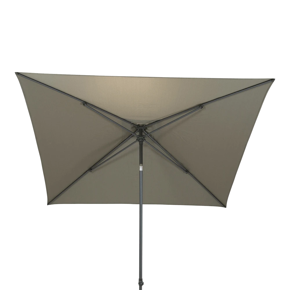 Azzurro Stokparasol 250 X 250 Cm - Taupe 2 Azzurro Stokparasol 250 X 250 Cm - Taupe - Afbeelding 2