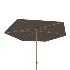 Azzurro Stokparasol 300 Cm U00d8 - Charcoal / Woodlook