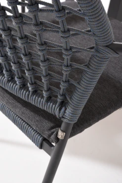 Barista Dining Stoel - Blauw - Incl. Kussen 9 Barista Dining Stoel - Blauw - Incl. Kussen -Buiten En Tuinen barista dining stoel blauw incl kussen 6 3