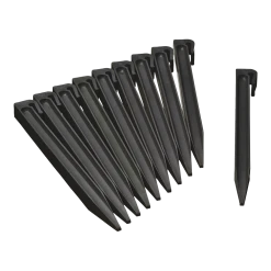 Borderrandpennen 26,7cm - 10 Stuks - Zwart - Nature