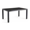 Briga Dining Tafel Dekton Top Kelya - 180 X 100 Cm - Charcoal Frame
