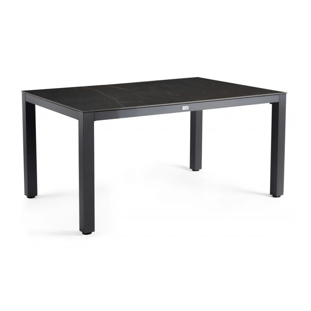 Briga Dining Tafel Dekton Top Kelya - 180 X 100 Cm - Charcoal Frame 1 Briga Dining Tafel Dekton Top Kelya - 180 X 100 Cm - Charcoal Frame