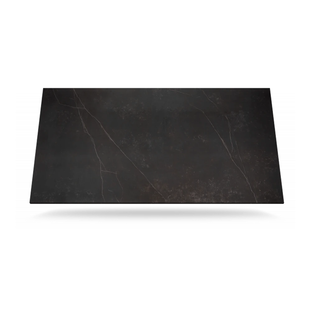 Briga Dining Tafel Dekton Top Kelya - 180 X 100 Cm - Charcoal Frame 2 Briga Dining Tafel Dekton Top Kelya - 180 X 100 Cm - Charcoal Frame - Afbeelding 2