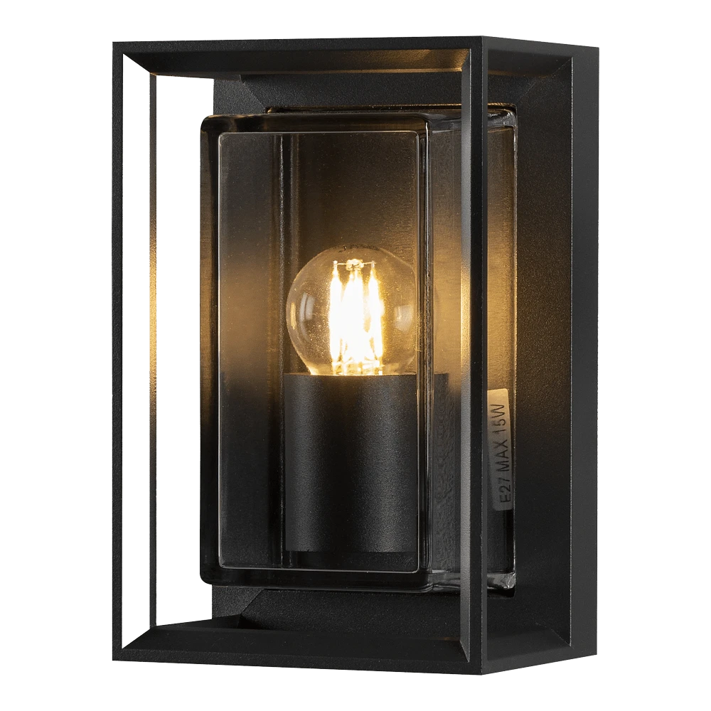 Konstsmide Brindisi Wandlamp 230V, 13x20cm, E27 Transparant Glas, Max 1x 20W 3 Konstsmide Brindisi Wandlamp 230V, 13x20cm, E27 Transparant Glas, Max 1x 20W - Afbeelding 3