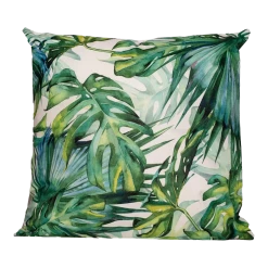 Buitenkussen Monstera 45x45cm - Tuinkussen