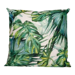 Buitenkussen Monstera 60x60cm - Tuinkussen