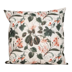 Buitenkussen Roze Bloem 45x45cm - Tuinkussen