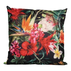 Buitenkussen Tropische Bloem 60x60cm - Tuinkussen