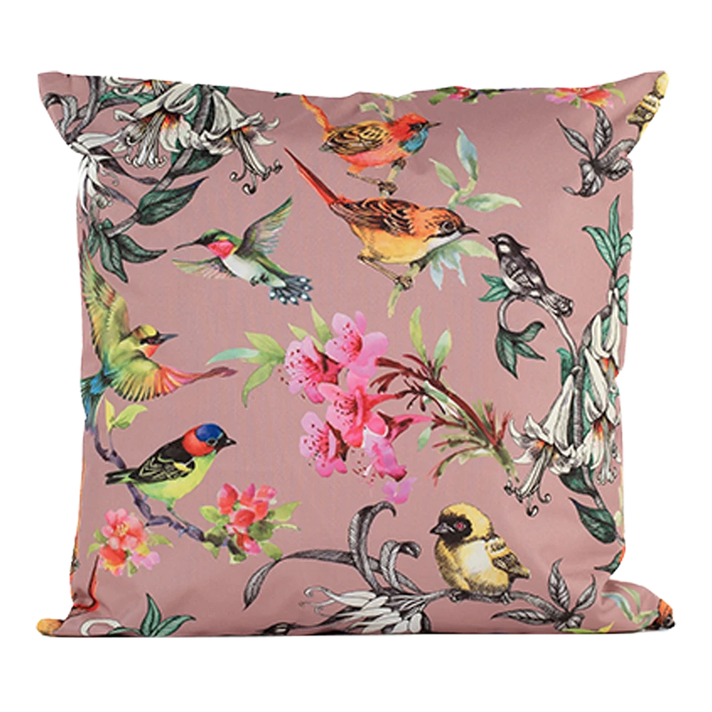 Buitenkussen Vogel 45x45cm - Tuinkussen 1 Buitenkussen Vogel 45x45cm - Tuinkussen