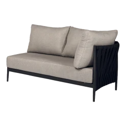 Cadozo Lounge 2-zits Links -Black