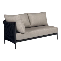 Cadozo Lounge 2-zits Rechts -Black