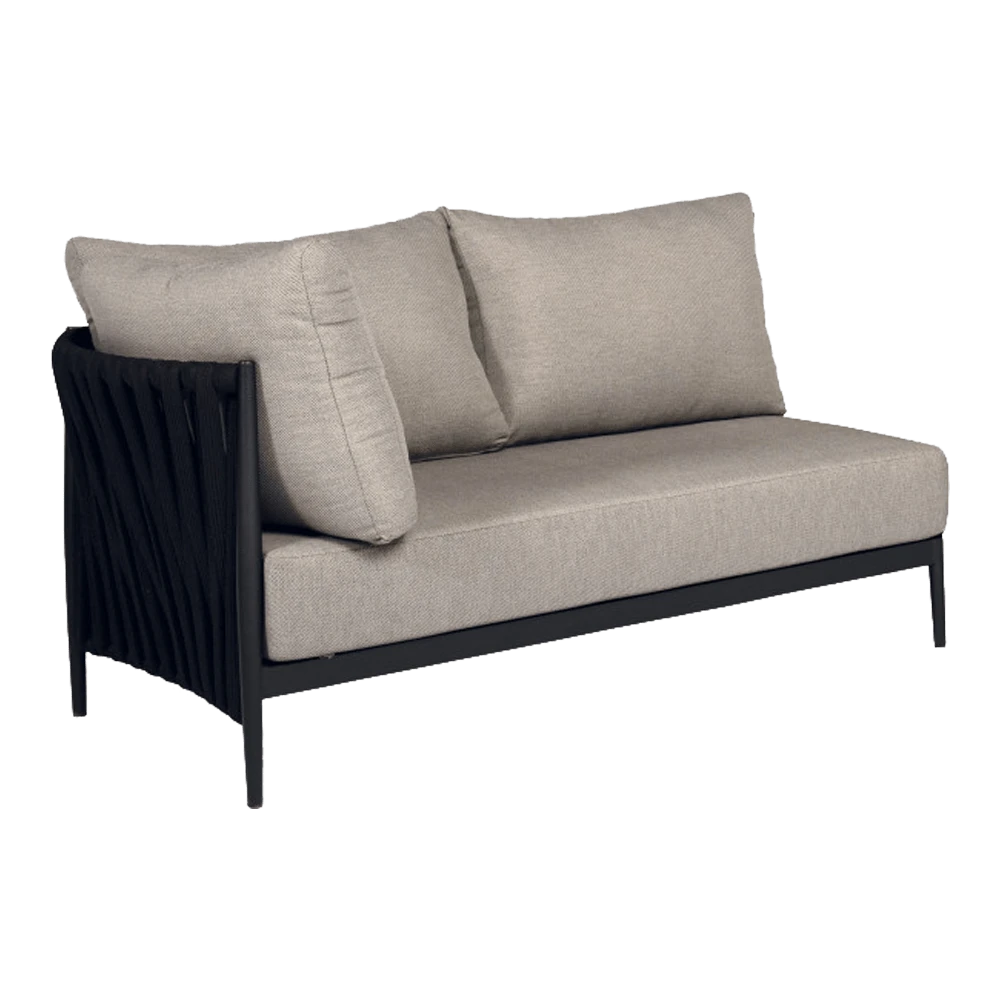 Cadozo Lounge 2-zits Rechts -Black 1 Cadozo Lounge 2-zits Rechts -Black