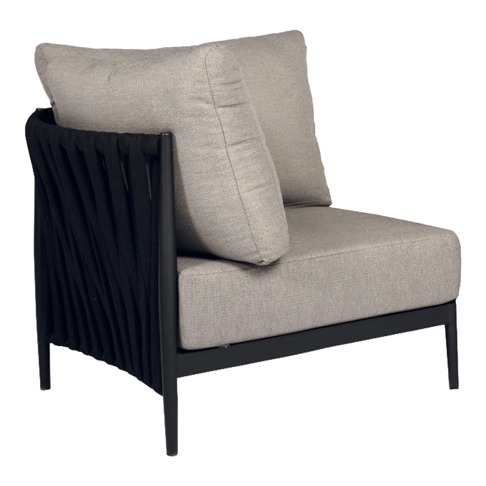 Cadozo Lounge Hoekelement - Black 1 Cadozo Lounge Hoekelement - Black