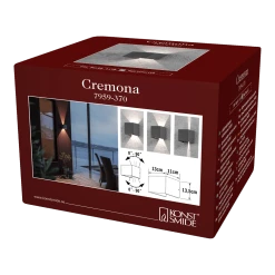 Konstsmide Cremona PowerLED 230V Wandlamp Flush 13.5cm, 2x 3W 9 Konstsmide Cremona PowerLED 230V Wandlamp Flush 13.5cm, 2x 3W -Buiten En Tuinen cremona powerled 230v wandlamp flush 135cm 2x 3w netstroom 5