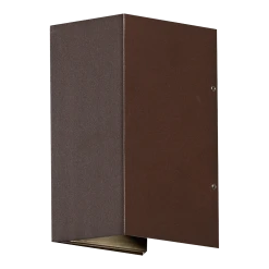 Konstsmide Cremona PowerLED 230V Wandlamp, Roest 2x3W -Buiten En Tuinen cremona powerled 230v wandlamp roest 2x3w netstroom 4