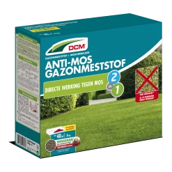 DCM Anti-mos Gazonmeststof - 3kg - Gazonmeststof
