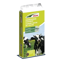 DCM Gedroogde Koemest - 10kg - Tuinplanten Voeding, Gazonmeststof