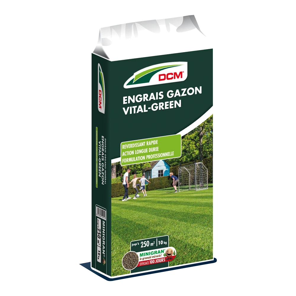 DCM Meststof Vital-Green Gazon - 10kg - Gazonmeststof 1 DCM Meststof Vital-Green Gazon - 10kg - Gazonmeststof