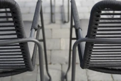 Elba Dining Stoel - Antraciet - Incl. Kussen -Buiten En Tuinen elba dining stoel antraciet incl kussen 5 3