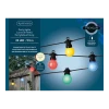 Lumineo Feestverlichting Lichtsnoer - Bolvorm - Twinkel Effect - 950cm - 20 LEDS - Multi