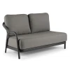 Fiona Lounge 2-zits Rechts - Charcoal
