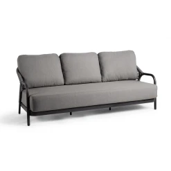 Fiona Lounge 3- Zits Loungebank - Charoal