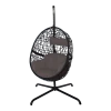 Hangstoel Laos - Zwart/Antraciet