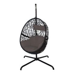 Hangstoel Laos - Zwart/Antraciet