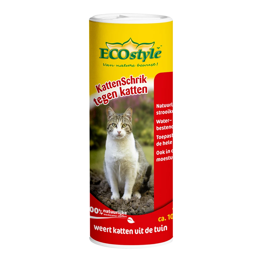 EcoStyle KattenSchrik 400g - Insecten En Ongedierte 1 EcoStyle KattenSchrik 400g - Insecten En Ongedierte
