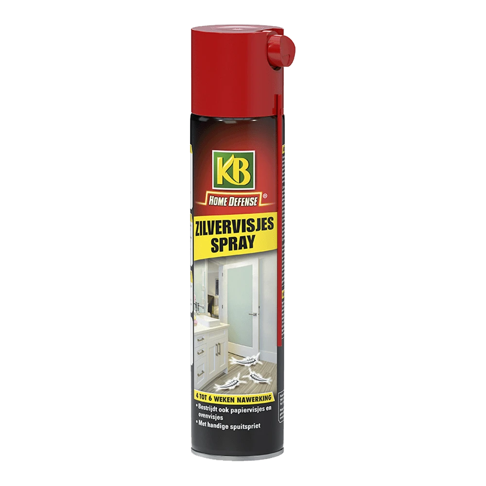 KB Zilvervisjes Spray 400ml - Insecten En Ongedierte 1 KB Zilvervisjes Spray 400ml - Insecten En Ongedierte