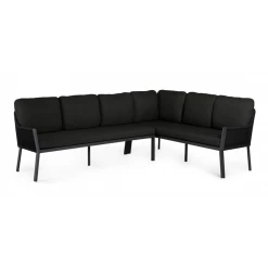 Liv Lounge Dining Set Right Black