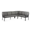 Liv Lounge Dining Set Right Charcoal
