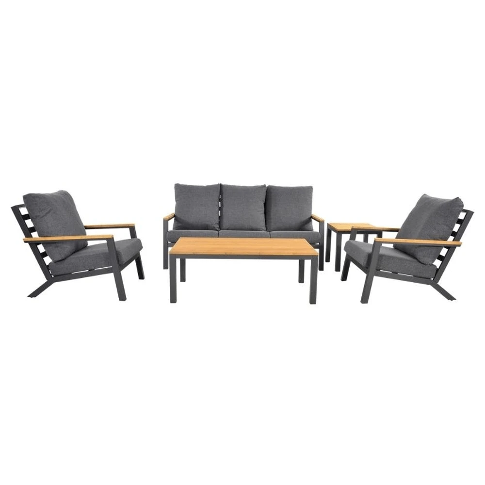 Loungeset Donnan Charcoal 1 Loungeset Donnan Charcoal