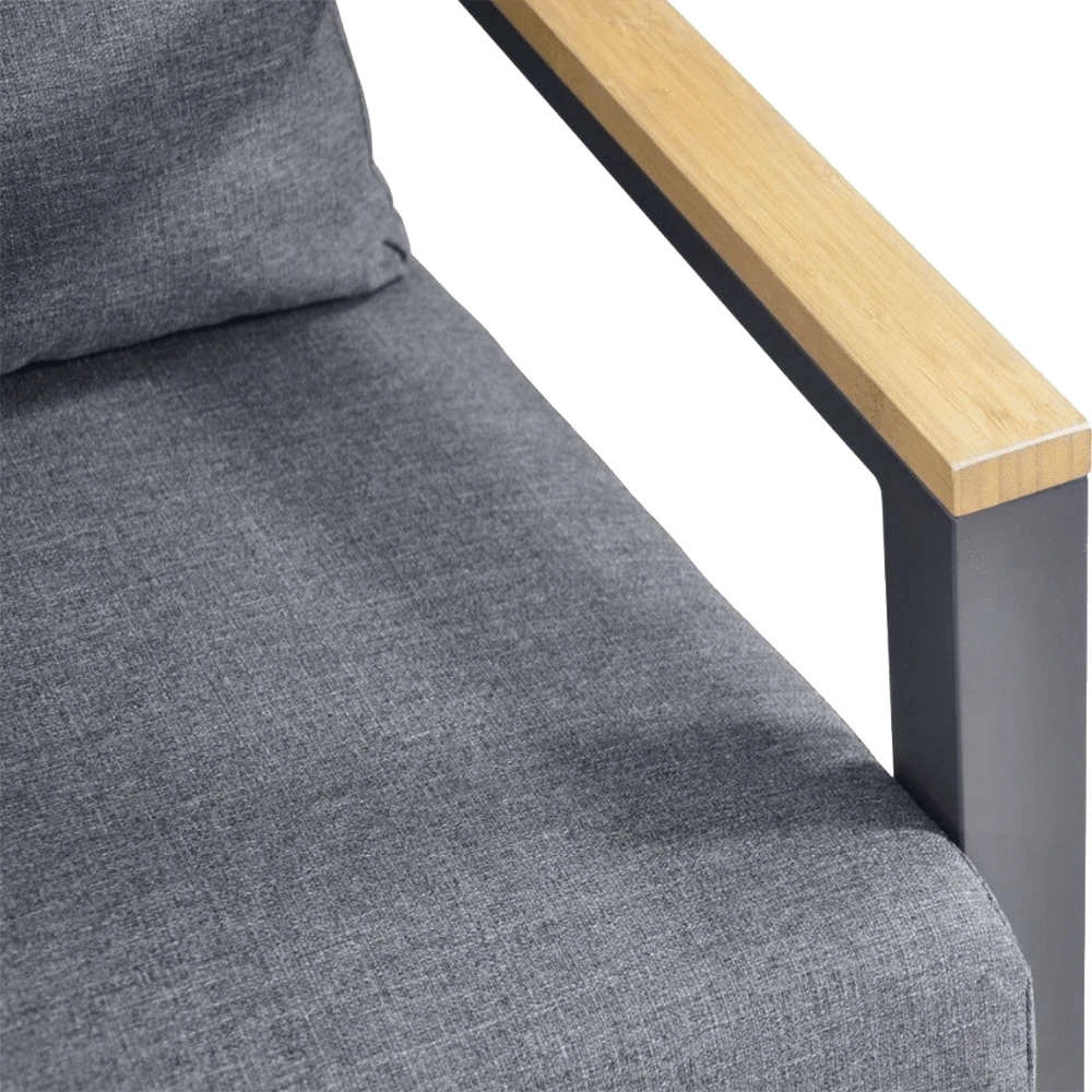 Loungeset Donnan Charcoal 3 Loungeset Donnan Charcoal - Afbeelding 3