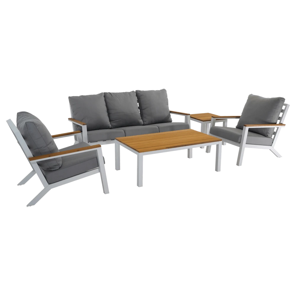 Loungeset Donnan Wit 1 Loungeset Donnan Wit