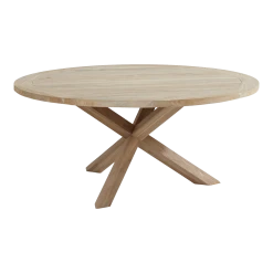 Louvre Dining Tafel - U00f8 160 Cm - Natural Teak