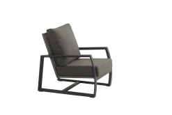 Mauritius Lounge Stoel - Antraciet - Incl. Kussens 7 Mauritius Lounge Stoel - Antraciet - Incl. Kussens -Buiten En Tuinen mauritius lounge stoel antraciet incl kussens 4 4