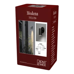 Konstsmide Modena 230V Wandlamp Downspot 9cm, GU10, Max 35W -Buiten En Tuinen modena 230v wandlamp downspot 9cm gu10 max 35w netstroom 3