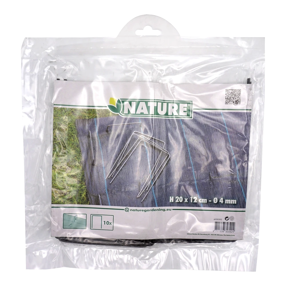 Nature - Gronddoekpennen H20x12cm - 10 Stuks 4 Nature - Gronddoekpennen H20x12cm - 10 Stuks - Afbeelding 4