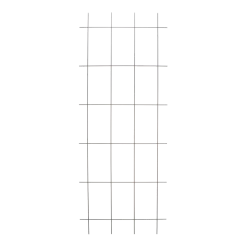 Nature - Metalen Klimrek Geplastificeerd Grijs H145x57cm