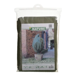 Nature Winterhoes Met Rits D250cm X H3m Groen