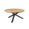 Omnigo Dining Tafel - 150 U00d8 Cm - Teak