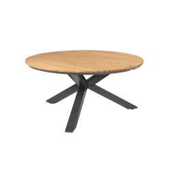Omnigo Dining Tafel - 150 U00d8 Cm - Teak